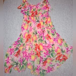 Rabbit Rabbit Rabbit Designs Dress Floral‎ Off The Shoulder Size 16